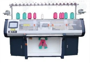 シューズアッパー編機